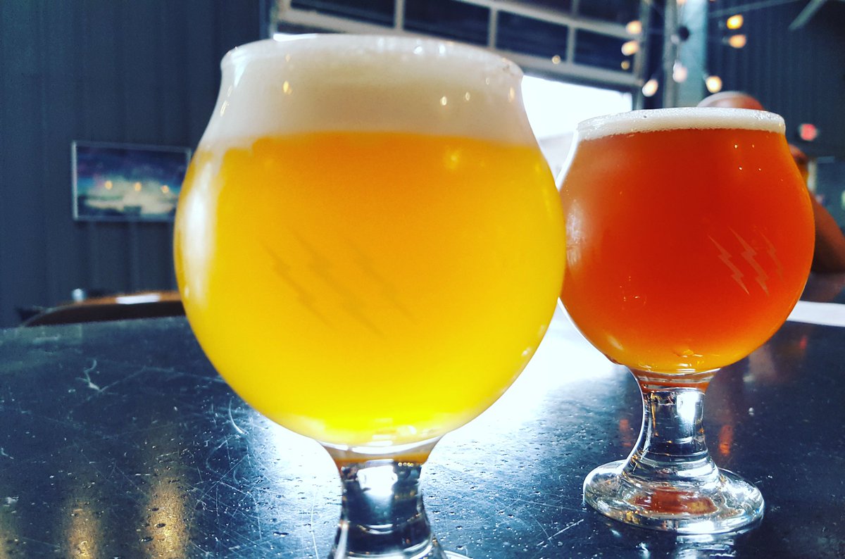 BadWeatherBrew's tweet photo. New beers today. A cask of Firefly with Grapefruit and a small batch of an Oak Aged Golden Strong. https://t.co/Q9jq6Cvx8C