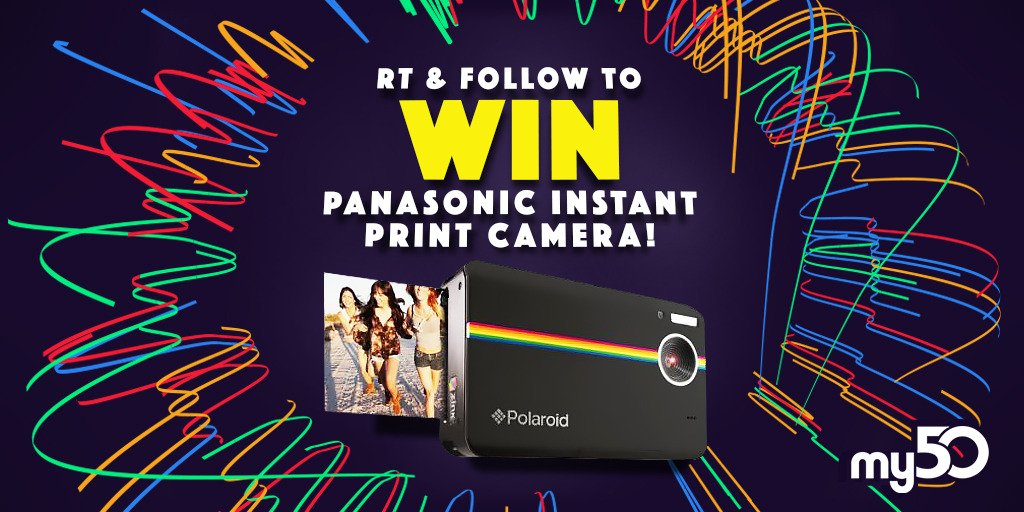 my50com's tweet photo. It's #competition time! #Win a Panasonic camera in our #prize #giveaway. RT &amp; Follow to enter. #my50memories https://t.co/QSGAS69Ltc