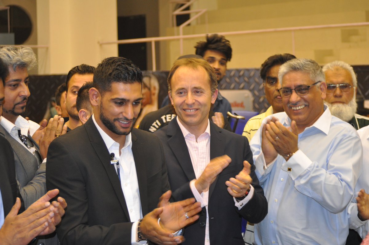 Opening <a href="/amirkingkhan/">Amir Khan</a>'s 1st boxing academy in Pakistan.To inspire the next generation of great boxers. #MuhammadAli
