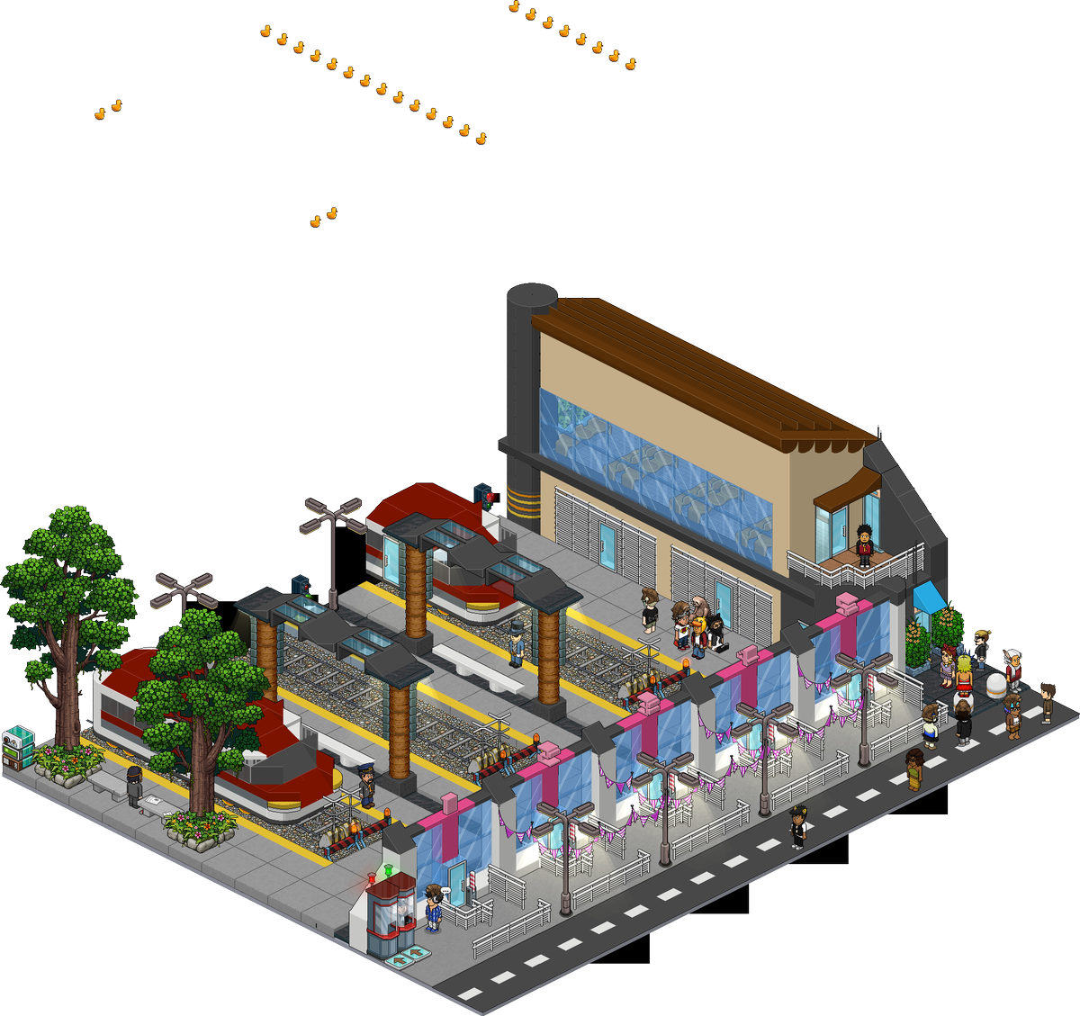 onlyboyit's tweet photo. The amazing room my dear -Stefyx- built for his first event like BaW-boss.
Awesome rooms! <3
#TuristaPerHabbo https://t.co/IxRWoCzlrv