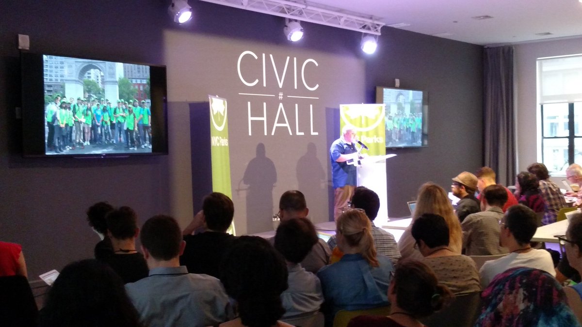 nyctreescount's tweet photo. Getting ready to work w/ #nyctreesdata during #DataJam! @CivicHall @BetaNYC @NYCParks @Microsoft @cartoDB https://t.co/XVlcUEk1q1