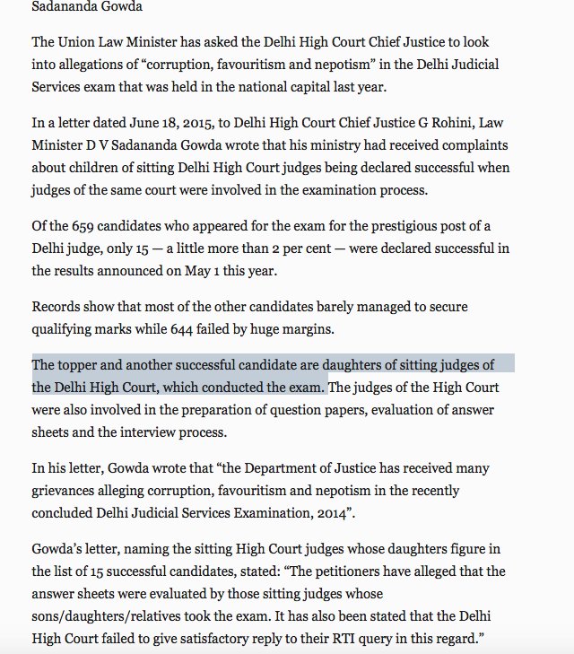 CeterisParish's tweet photo. @amanpaggarwal #JudgeUncle decide everything. No wonder they opposed NJAC so vehemently. https://t.co/TpdjjssTps