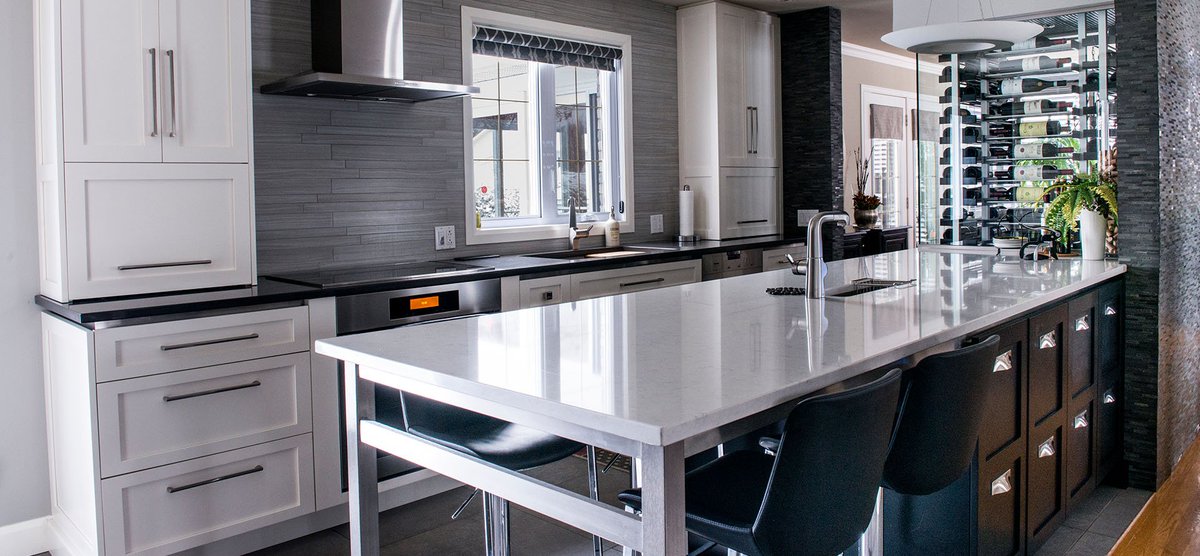 La #cuisine doit être meublée de façon à vous donner #envie d’y passer du temps !