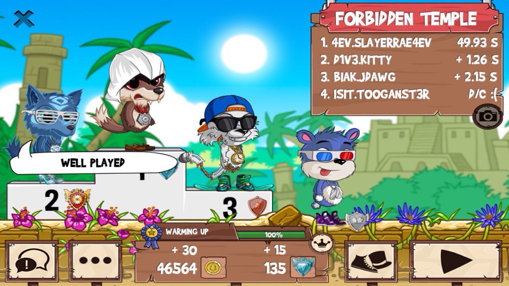SlayerraeX4ev's tweet photo. Get on my level, son! #funrun2 #Kitty #jdawg #t00ganst3r https://t.co/QStVJjcgaY