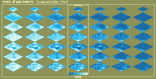 どんつく On Twitter ドット絵 マップチップ賑やかしバリエーション2 画像1は配置状態 画像2はパーツ説明 明度差関係無し総じて1つのパレットで作画 1チップ7色内で作画 1に続く Pixelart Https T Co Iq3s0olgkg Twitter