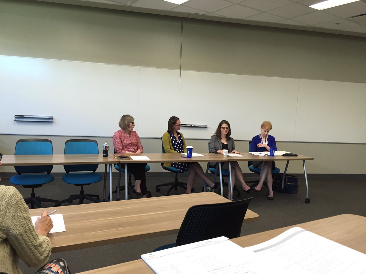KatGreiner's tweet photo. @SusanBReynolds1 @JessicaCoblentz and Cindy Cameron rocking it at #cts16kc https://t.co/8loAOT7TTz
