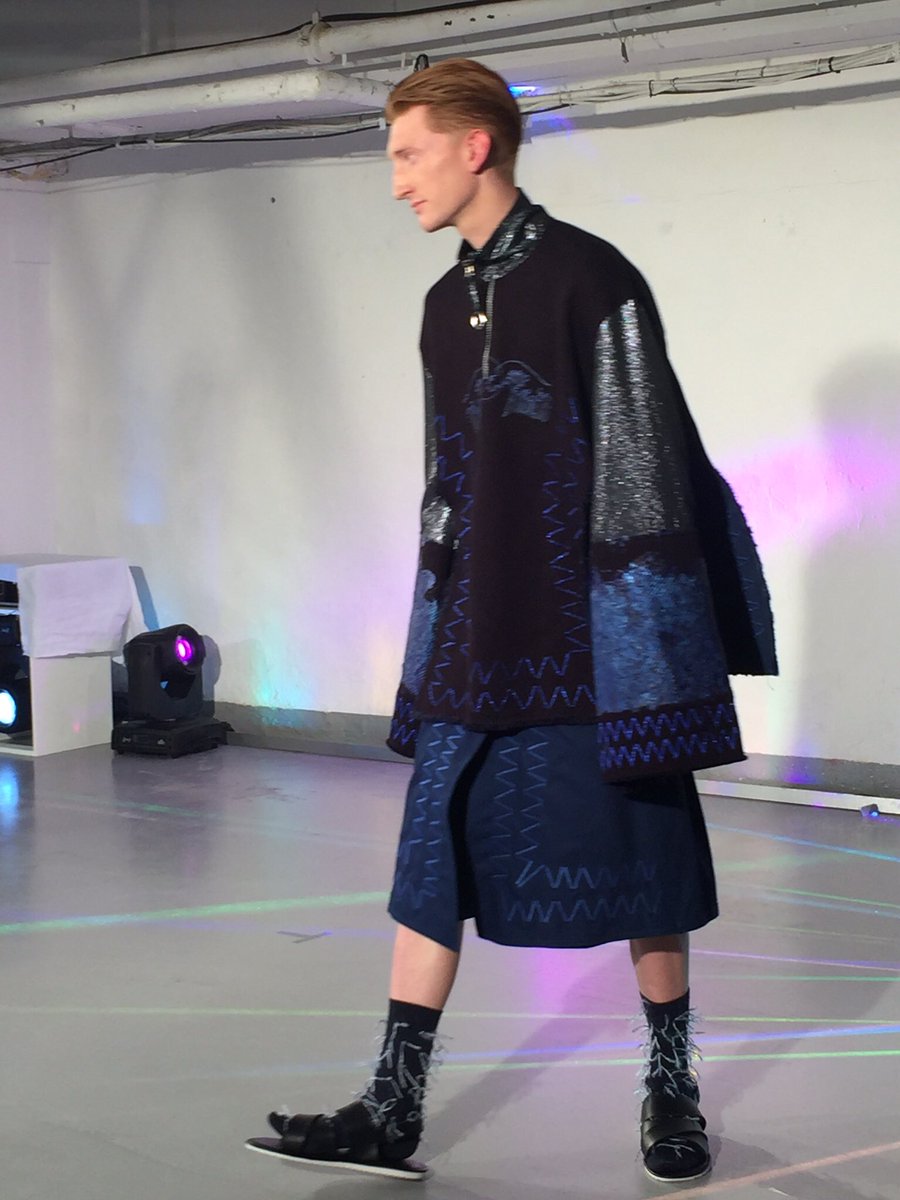 Ines Matos menswear #mdxfashion16 #mdx16 press catwalk #LDN <a href="/MiddlesexUni/">Middlesex University</a> <a href="/FDMDX/">FashionDesignMDX</a> <a href="/FTMDX/">FashionTextilesMDX</a> <a href="/OfficialGFW/">GFW</a> #londonpop