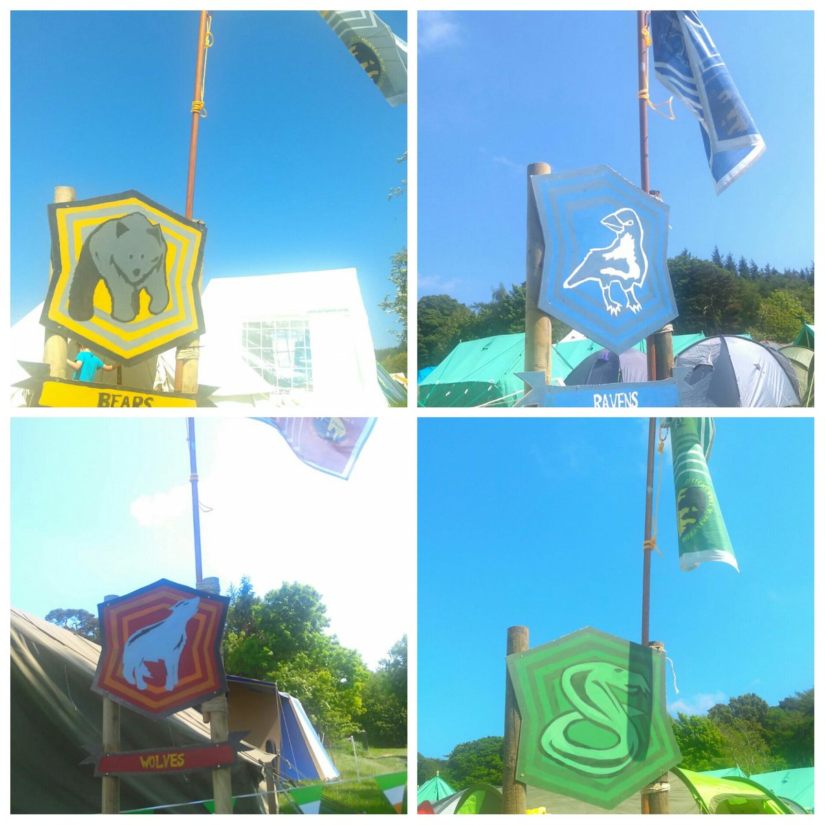 LarchHillScouts's tweet image. All Subcamps now on site out on bases enjoying fun in the sun #LHCubCamp16 @LarchHillScouts