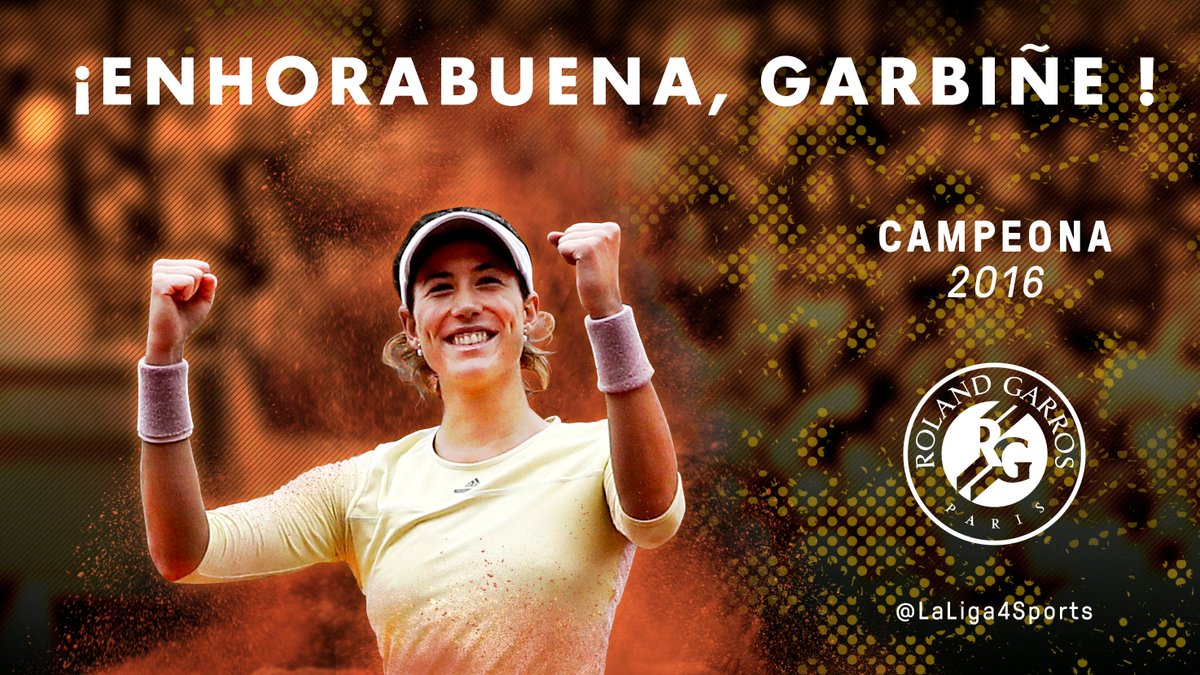¡A tus pies, Garbiñe Muguruza!

¡La española hace historia al conquistar #RolandGarros superando a Serena Williams!