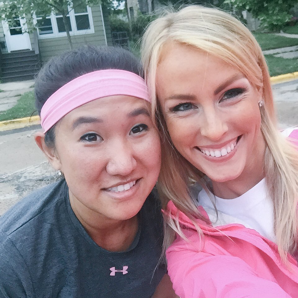 keelyarthur50YS's tweet photo. Look who I found on the course!!! @melissaykim #racemadison @KomenSCWisc @melissaykim @WISCTV_News3 https://t.co/EKLyyjXP3a
