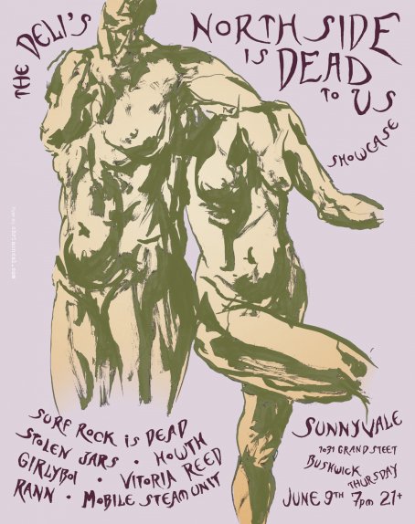 rrrRosey's tweet photo. 6/9 @thedelimagazine presents @sunnyvalebk @hrannpage @victralia @mobilesteamunit +MORE https://t.co/DphxucCUVQ https://t.co/kShjdwmSCL