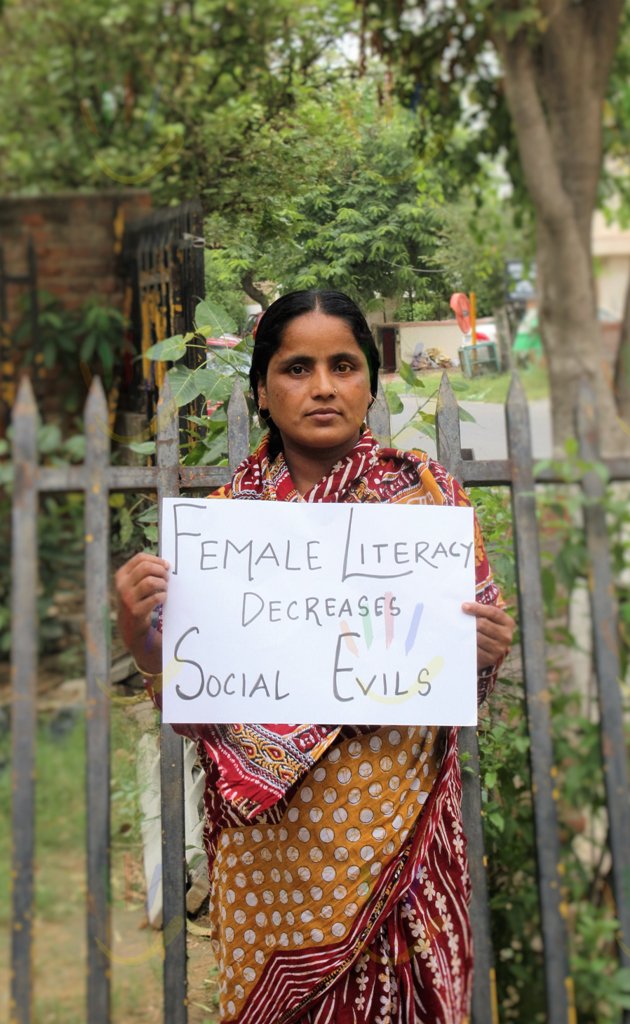 stayinghappyorg's tweet photo. Female Literacy decreases Social Evil. #WhyEducateGirls https://t.co/P2oWX5BXCK
