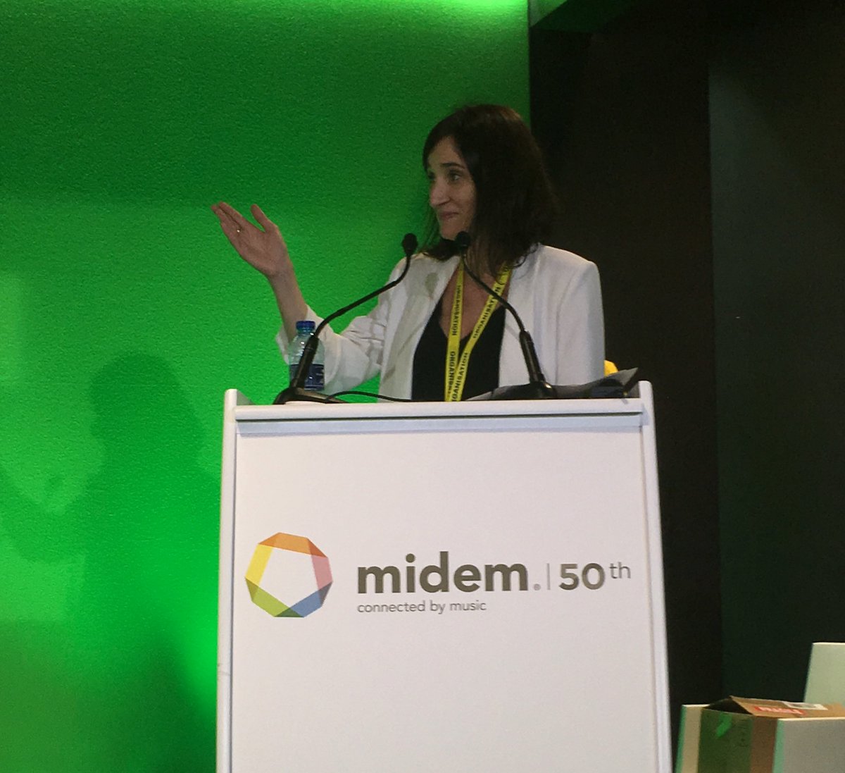 midem's tweet photo. #midemlab project manager @oliviahervy to announce 2016 winners; thanks @atomico @abbeyroadred @bluenove @MusicAlly https://t.co/c1mTFPOWKN