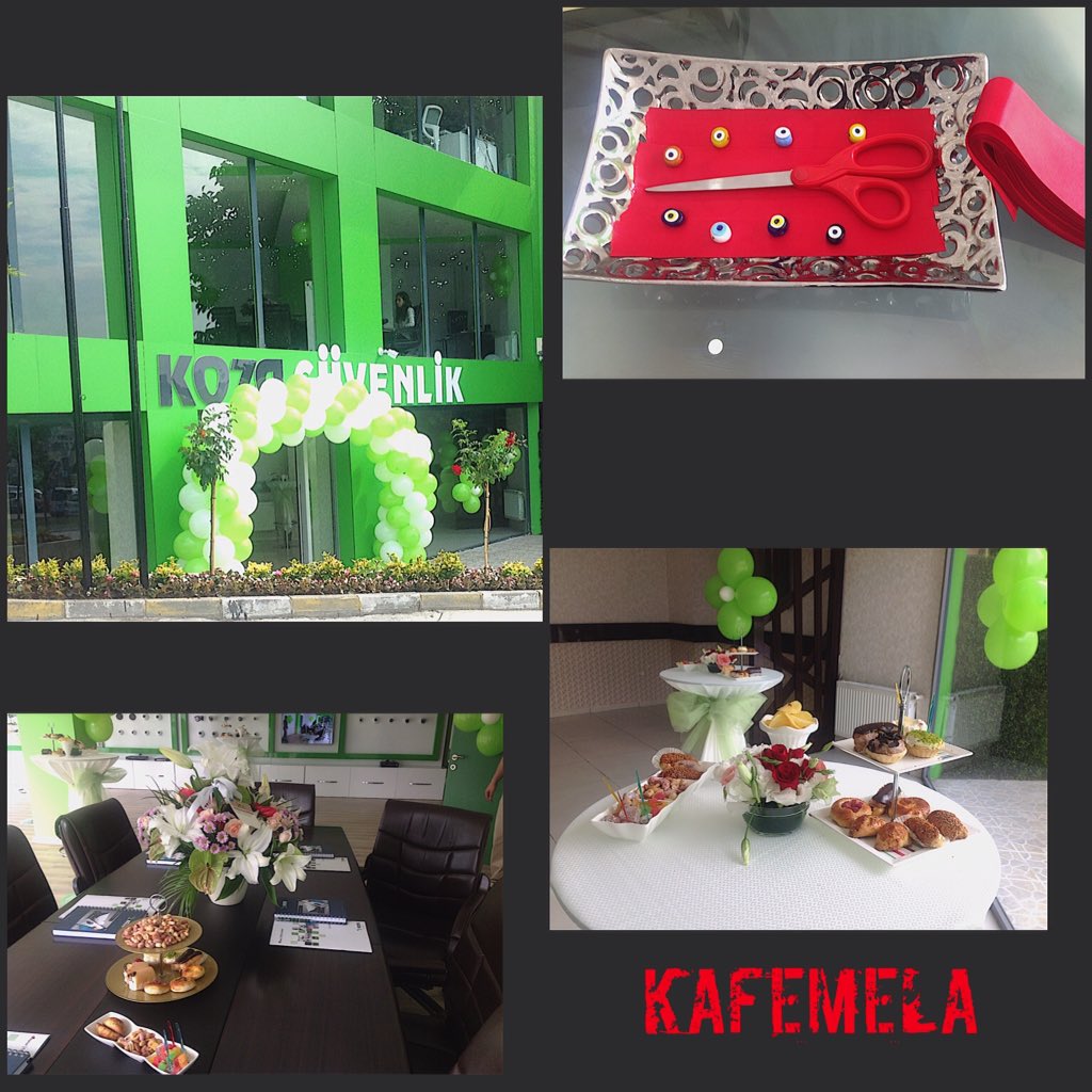 Kafemela Organizasyon,Koza Güvenlik açılış organizasyonunda #kafemelaorganizasyon #açılışorganizasyonu #kozaguvenlik