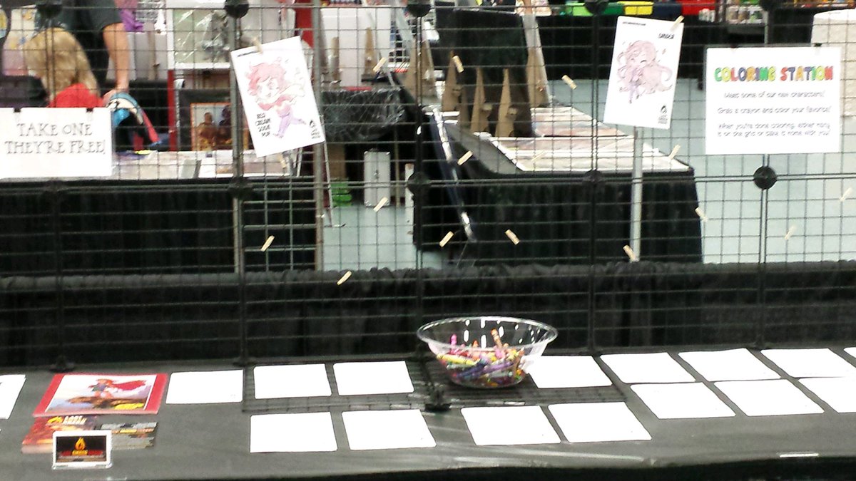 LastEmberPress's tweet photo. Stop By The #LastEmberPress Booth At #GeekdConTyler @GeekdCon Bring Your Kids To The #ColoringStation https://t.co/bTrfUGpoug