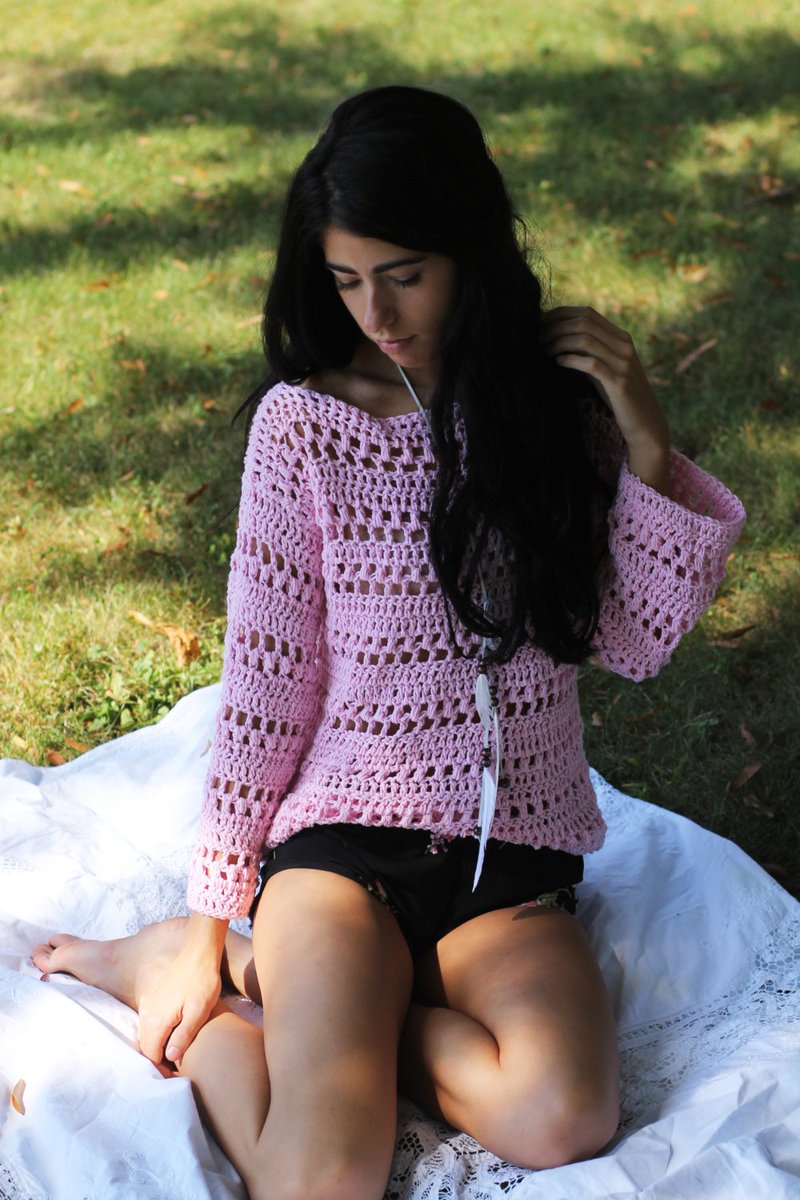Elegantcrochets's tweet photo. Sweater, Crochet sweater, Womens sweater, Boho chic sweateโฆ https://t.co/MYusXc5PGB #musicfestivals #PlusSizeSweater https://t.co/gVSOTQXckR