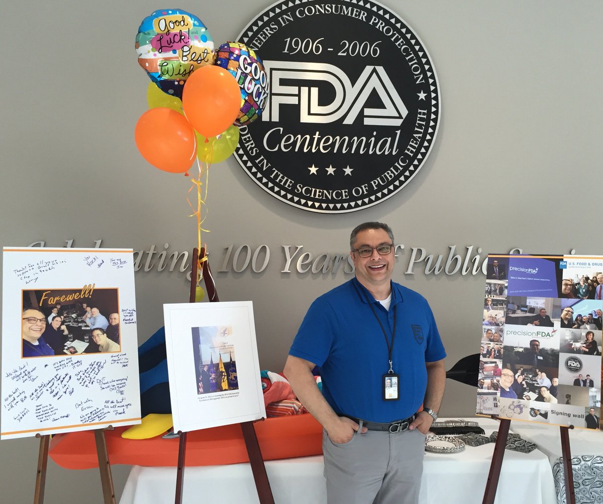 It's been an honor serving as @US_FDA's 1st CHIO for >3 yrs & delivering innovations, such as @openFDA @precisionFDA