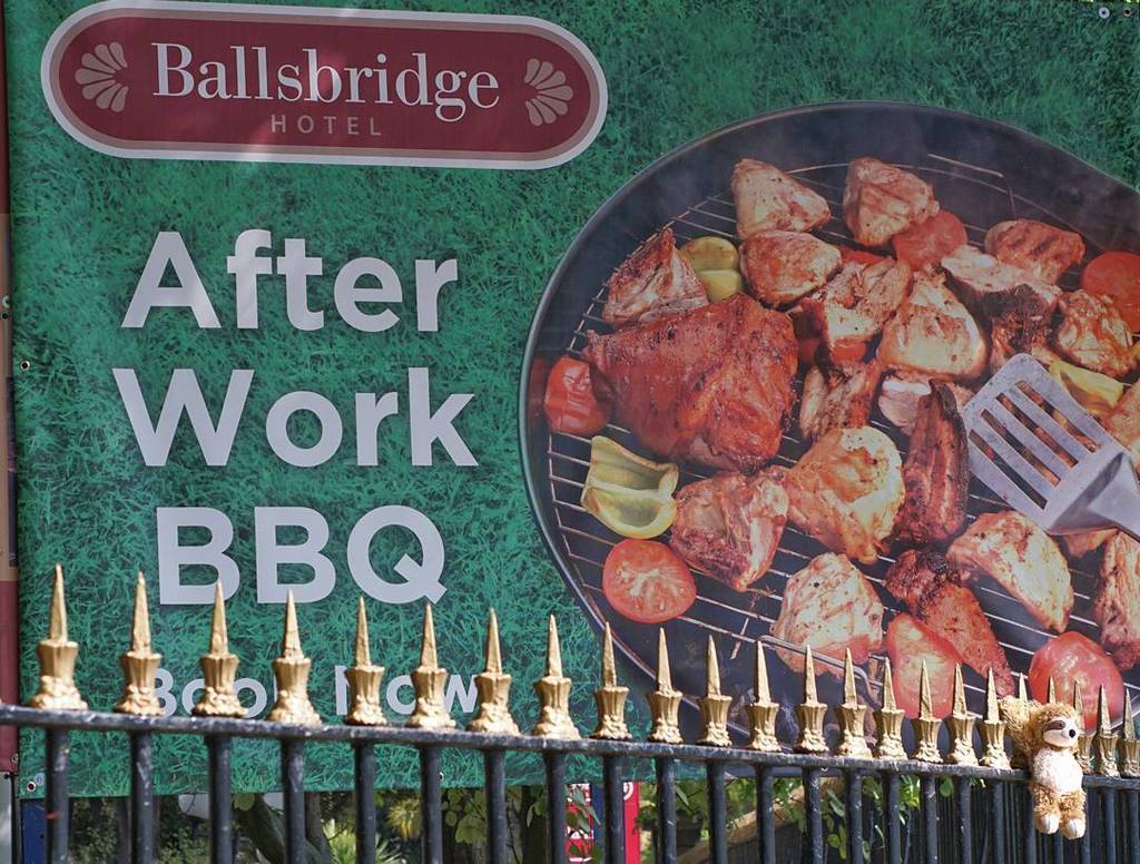 slothindublin's tweet photo. too bad it's a weekend. and i'm unemployed. and a sloth. and a stuffed animal.
#slothindublin #sloth #dublin #bbq #… https://t.co/2AdCYFT5et