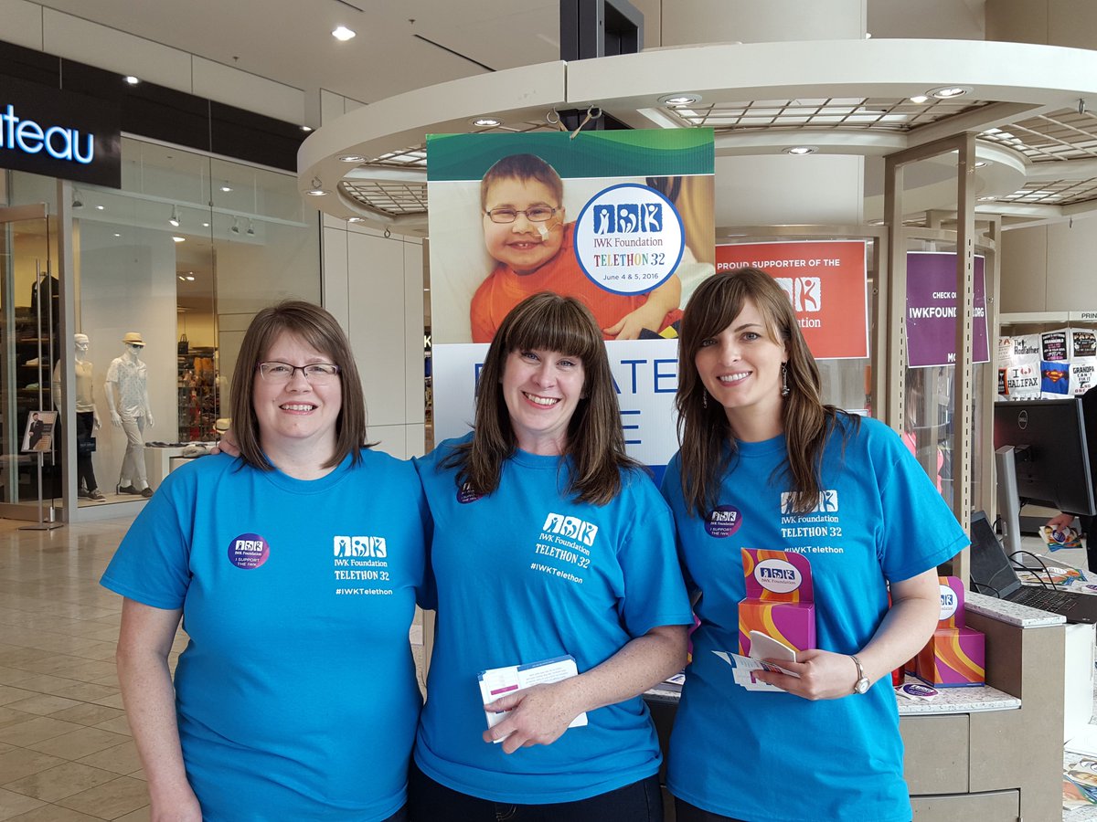 IdeasAtMODE's tweet image. MODErs Janet, Sarah &amp;amp; Andrea. Looking good team! #IWKTelethon #getmoney