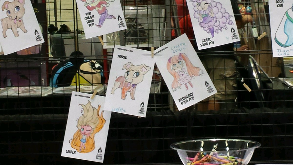 LastEmberPress's tweet photo. Kids Love #Coloring At The #LastEmberPress #GeekdConTyler Booth @GeekdCon Stop By & Join The Fun! https://t.co/6c0Sl4rElo