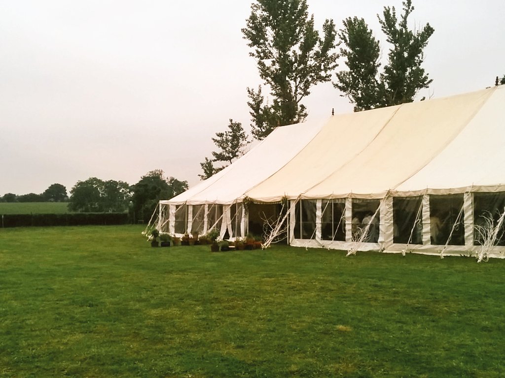 From Peckham to Pangbourne! Looking forward to tonight's ceilidh at Annie and Jon's wedding