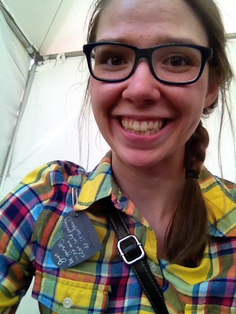 simply_potter's tweet photo. Happy Pride! Got my #LoveNoteToSelf from the @thePFLAGtable! #WeArePride https://t.co/a1NAFZkyVG