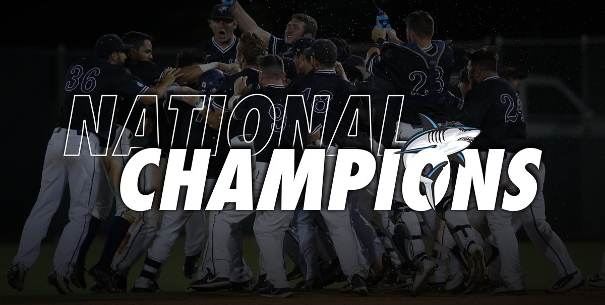 NSU_Baseball's tweet image. NATIONAL CHAMPIONS!