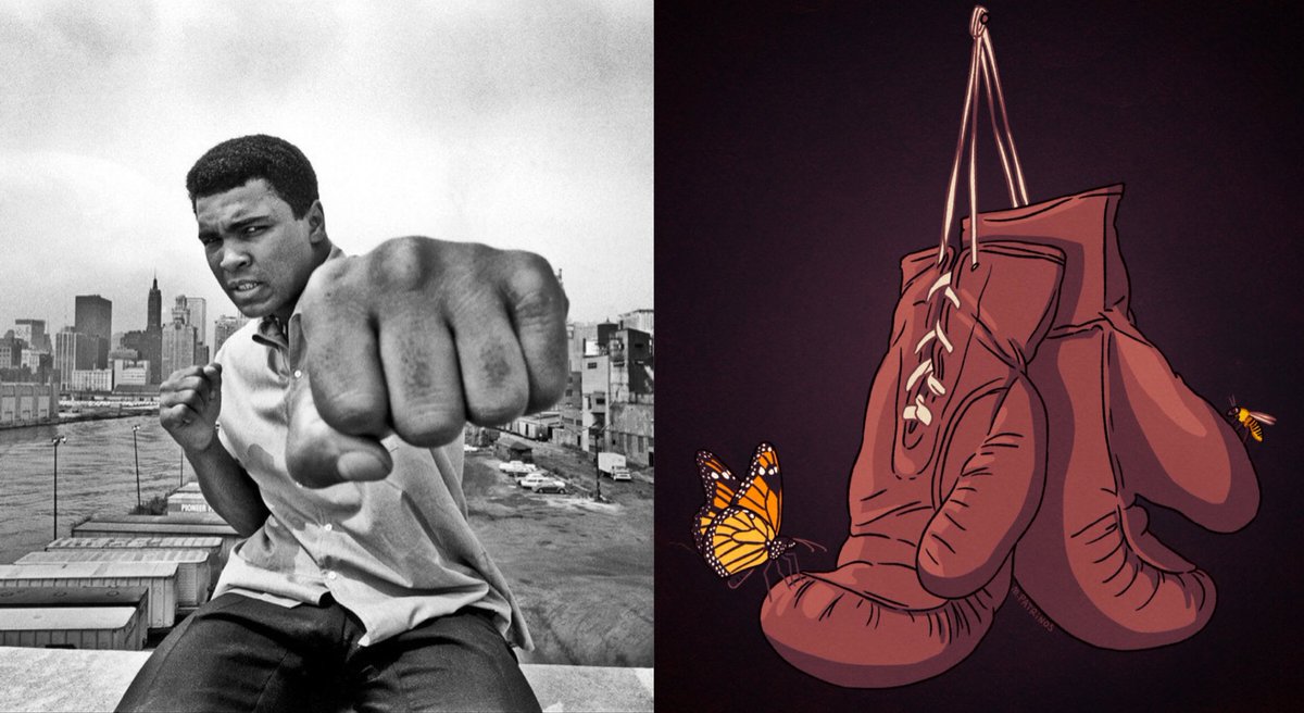 Muhammad Ali, descansa en paz, leyenda.