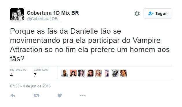 daniellecmpbeli's tweet photo. e pq ela está tão preocupada com a danielle e seus fãs sendo q aquilo é uma fonte de oned e lmix? https://t.co/xGFvpIPutO