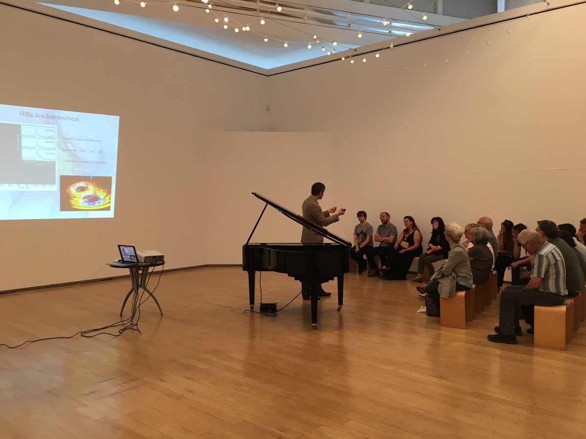 radastrat's tweet photo. @BretonRene talking about #CosmicFireworks this evening at @The_Lowry https://t.co/n98gw833xk