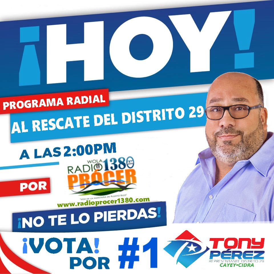 tonyperezrep's tweet photo. ¡Ya en directo! https://t.co/SWhFFsWGrR