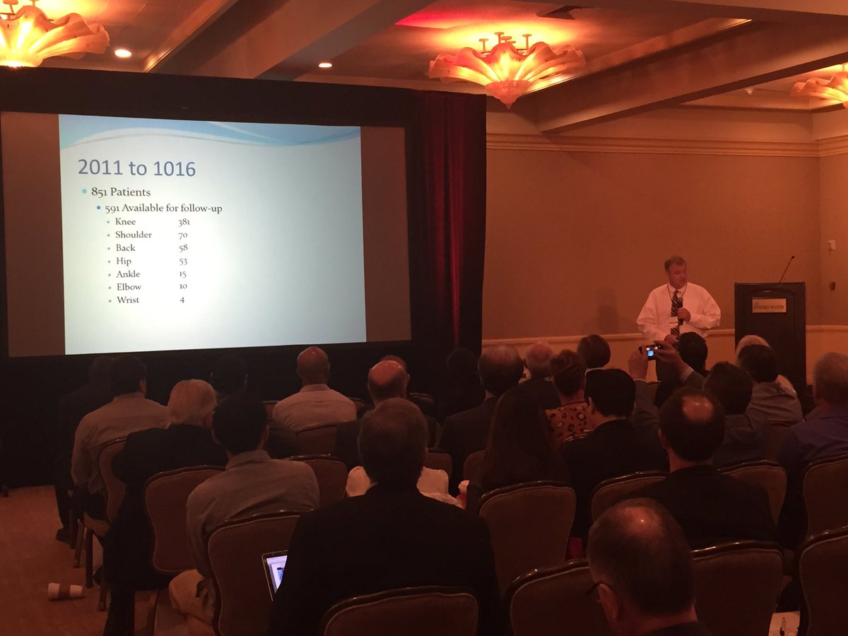 CellSurgicalNet's tweet image. Dr. Thomas Grogan SVF Orthopedic Follow Up data #CellSurgicalNet