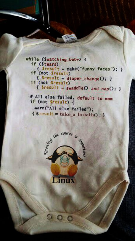 nixcraft's tweet image. Knowing the source is important XD #linux #programming
