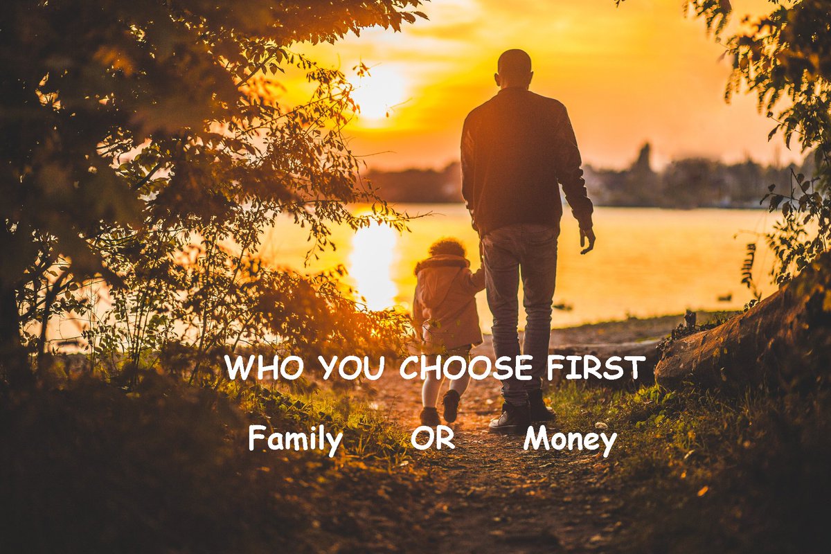 security_prime's tweet photo. WHO YOU CHOOSE FIRST.
1)Family
2)Money
#earnmoney #earnmoneyonline #secureYourFamily
https://t.co/7uhbm0GCrF https://t.co/yzbgWiOhR1