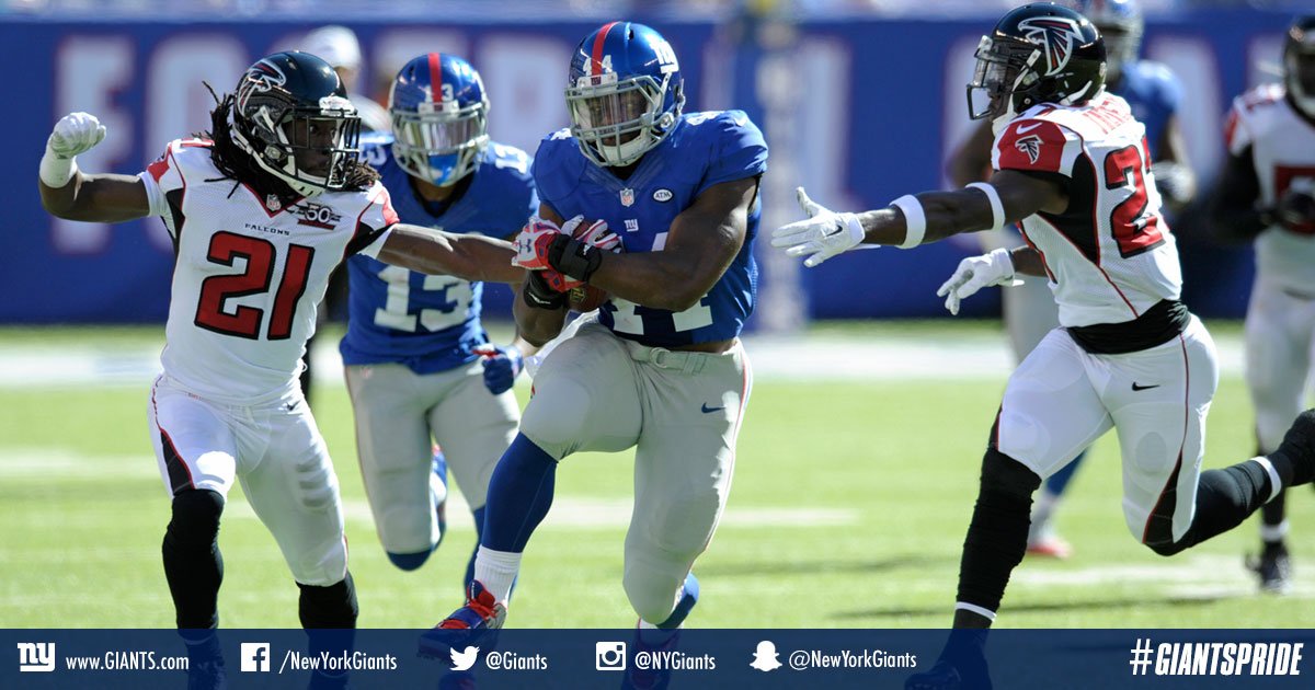 Giants's tweet image. A revamped offseason training program has Andre Williams confident this season.

STORY: bit.ly/1WAih67