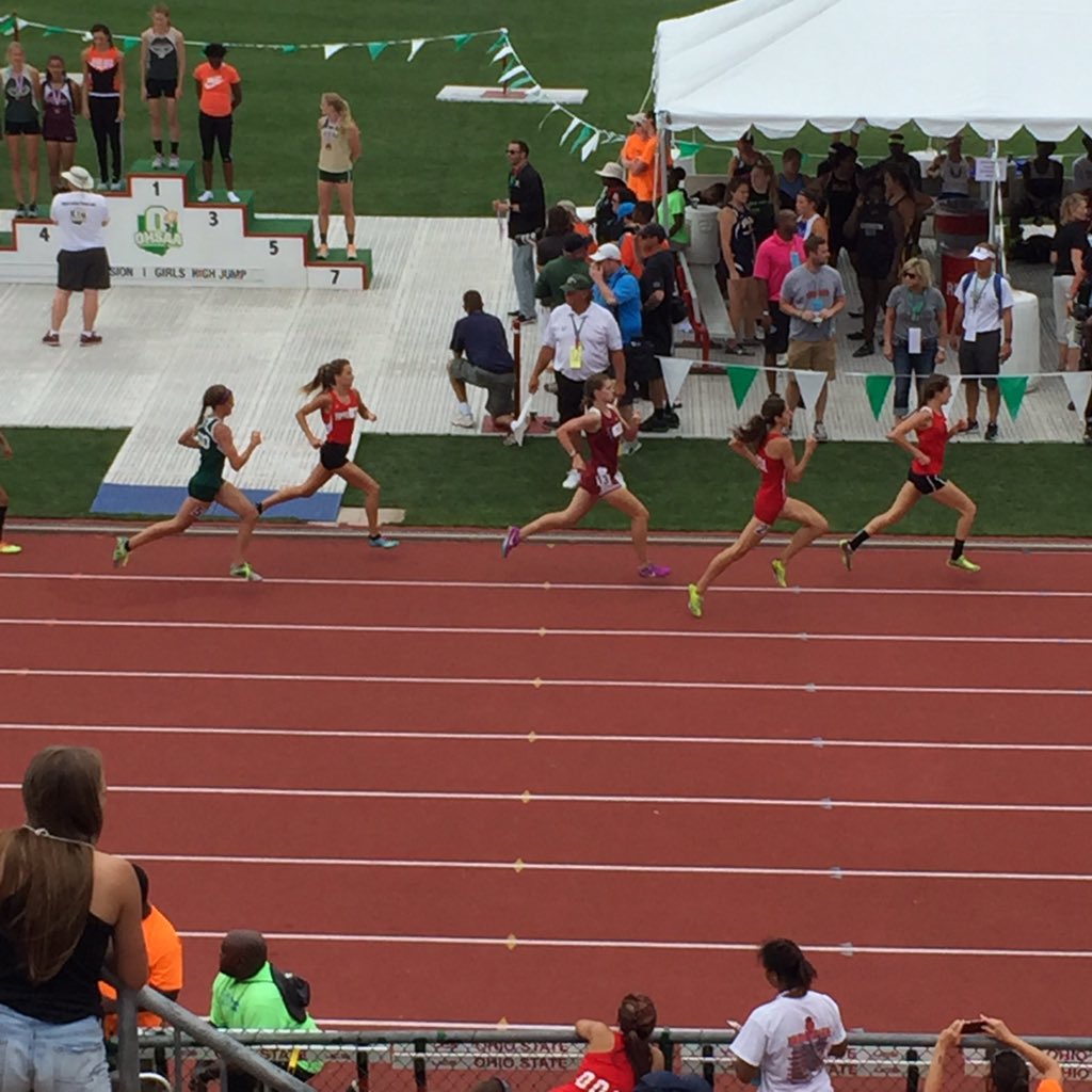 Kaili Titley had a strong run today although she just missed the podium.  Congrats Kaili!