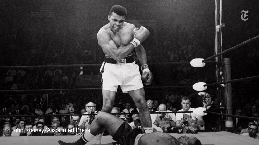 nytimes's tweet image. Muhammad Ali was as polarizing a superstar as the sports world has ever produced  nyti.ms/1t8MihA