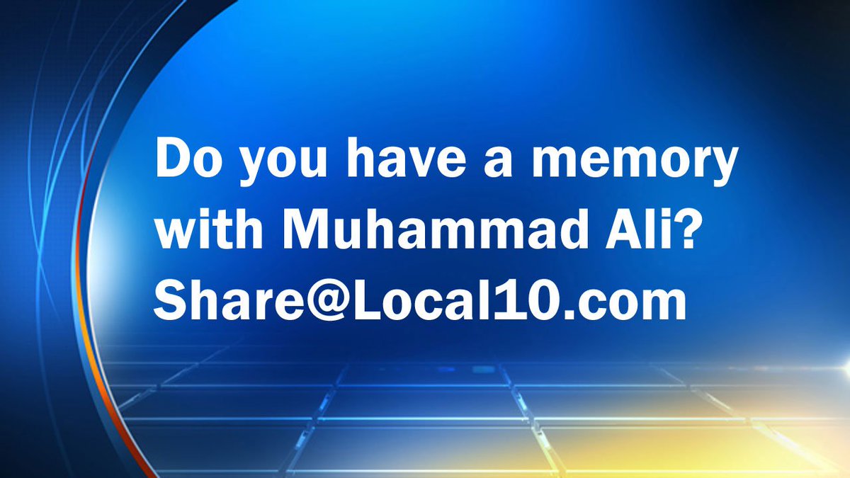 Share your stories > #RIPMuhammadAli #MuhammadAli https://t.co/N2ZEwpFPCh