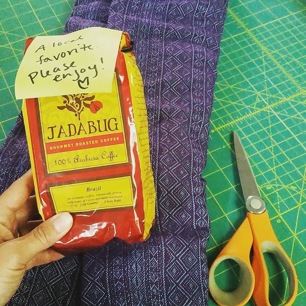 JenObimama's tweet photo. "A local favorite. Please enjoy." I promise I will!! #jadabug #coffee #thankyou https://t.co/eiKz7kBSJC https://t.co/ih2KSJZhrY