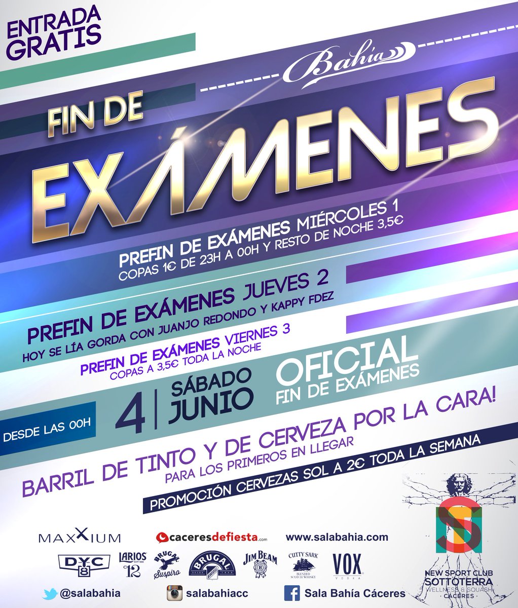 salabahia's tweet photo. ¿¿Te apetece beber por la cara porque es FIN DE EXÁMENES??
¡¡Pues aprovéchate de nuestro barril de cerveza y tinto!! https://t.co/4QM8oSoSs7
