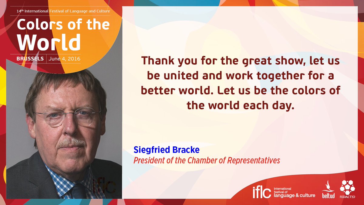 IFLCBrussels's tweet photo. @sthbracke shares his feelings about the #IFLC2016 #ColorsOfTheWorld https://t.co/gTdGsZF7q5