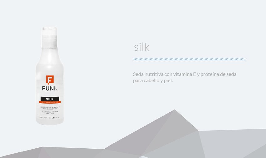 natturalabs's tweet photo. Seda nutritiva #Funk con vitamina E y proteína de seda para cabello y piel https://t.co/JWwbGwNATP