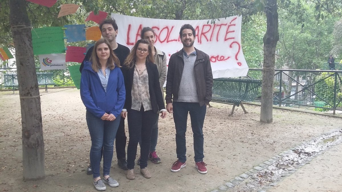 Generation12e's tweet photo. Fin de porteur de parole : La solidarité ça existe encore ?. Merci pour la richesse de vos réflexions #Generation12e https://t.co/IjwSuo1SHc