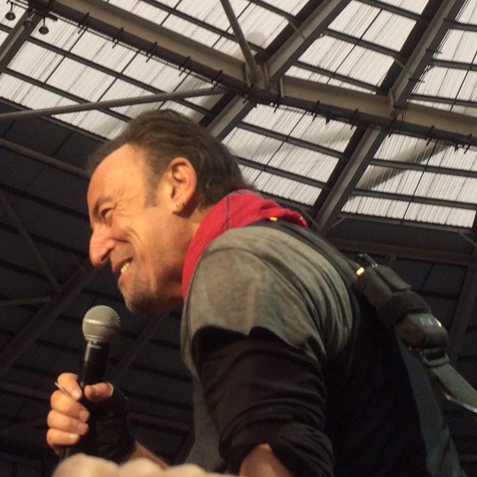 Had the best night! <a href="/springsteen/">Bruce Springsteen</a> rocked Coventry- only wish I could go to Wembley too! So close I could smell him😃