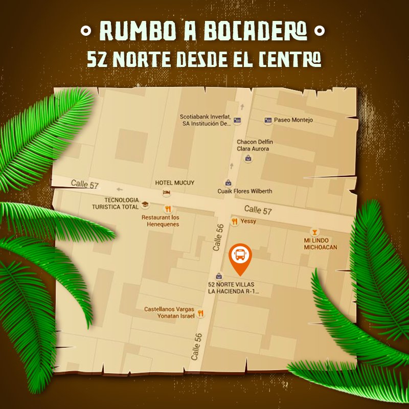 Bocadero_'s tweet photo. ¡Sigue el mapa hasta el tesoro!

Aquí te dejamos las rutas que pasan frente a nuestra caverna del sabor. ;) https://t.co/v4muEsrEnT