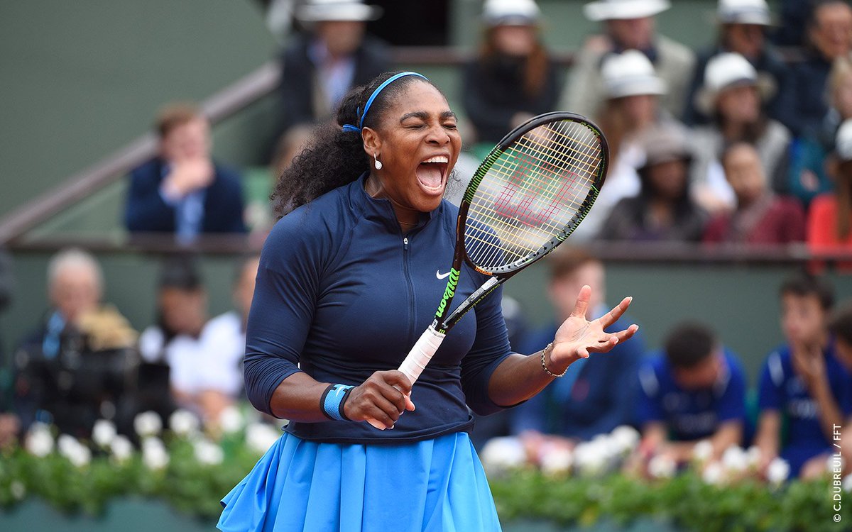 rolandgarros's tweet photo. Les plus belles images de la finale entre Serena et Garbiñe vous attendent ici 🌟  : https://t.co/oyVjy5rwAf #RG16 https://t.co/CmCzgiL0lk