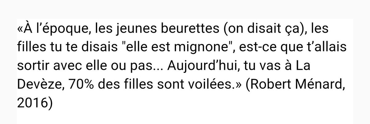 s_assbague's tweet photo. Sexisme ✔
Racisme ✔
Orientalisme ✔ 
Médiocrité ✔

Ménard, sans pression, comme d'habitude. https://t.co/jXuAj2NNNM