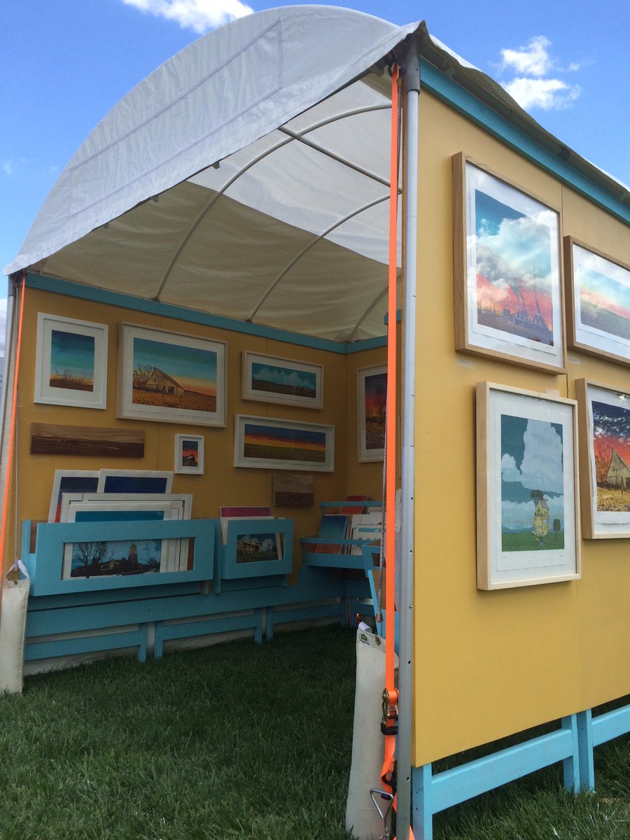 JustinMarable's tweet photo. Mulvane Art Fair in Topeka going on now!  https://t.co/6rMKdGnx1n https://t.co/kGsf1KCv9C