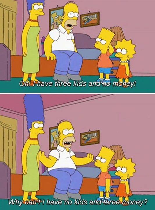 Human_Problems_'s tweet photo. It's one or the other these days #humanproblems #theworldin2016 #adulthood #cash #money #TheSimpsons https://t.co/QRff33GZb0