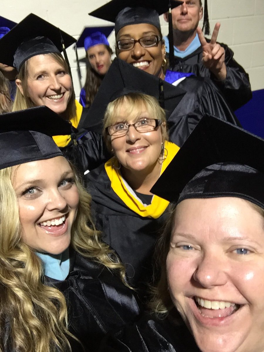 IdaBakerHS's tweet photo. Teachers almost as happy as graduates!!!! 🎓 #GoBulldogs https://t.co/RAdZiXrzH5